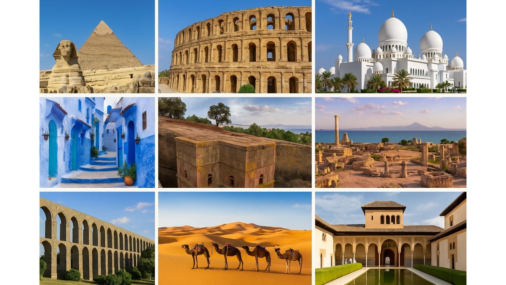 Kuzey Afrika’da Görülmesi Gereken 10 Efsane Nokta